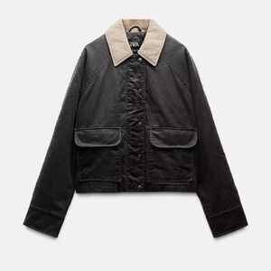Zara waxed jacket